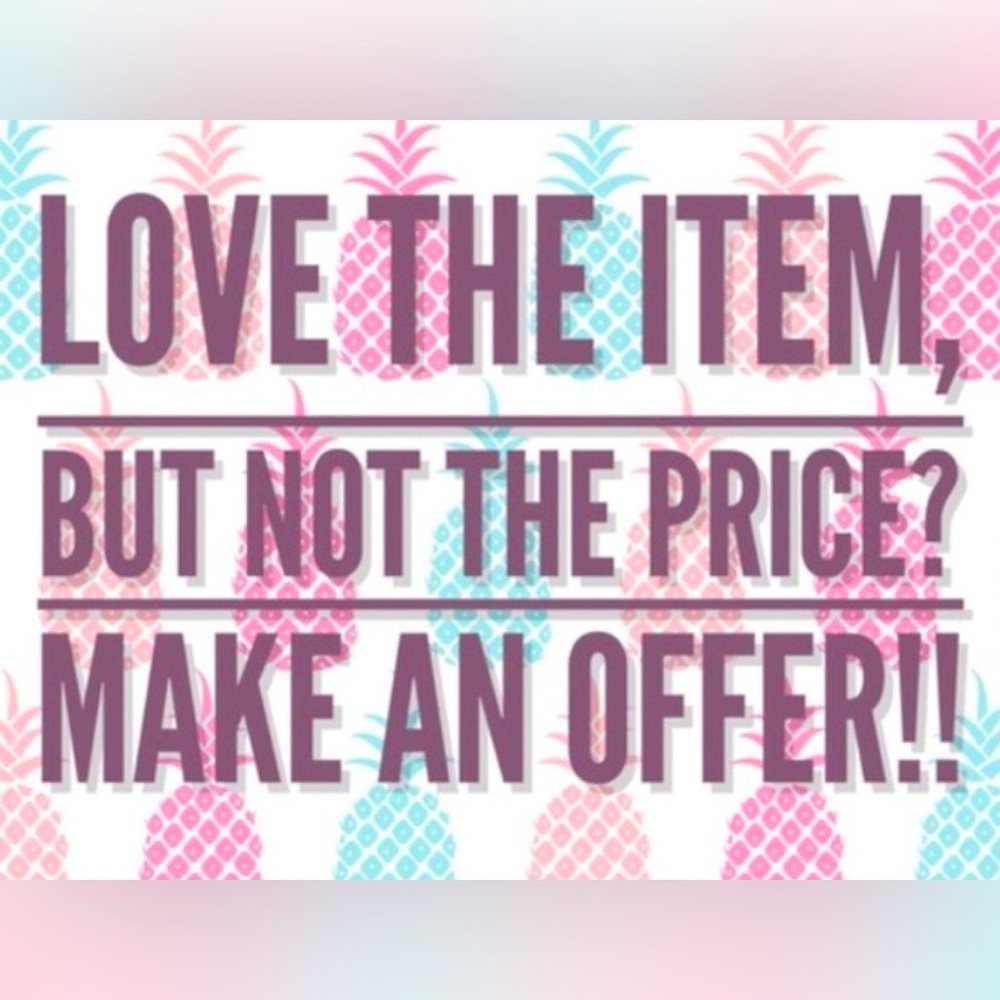 Make me an offer!